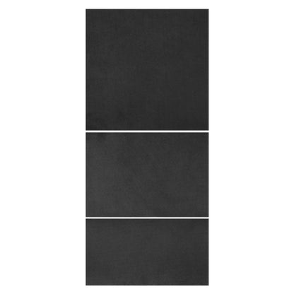 EVKITT Center Console Suede Wrap Protector Film Electrostatic Anti-Scratch Interior Decal for Tesla Model 3 Highland Model Y Juniper (Premium Luxury Electrostatic Microfiber Suede, Glue-Free Matte Black 3-Piece Set)