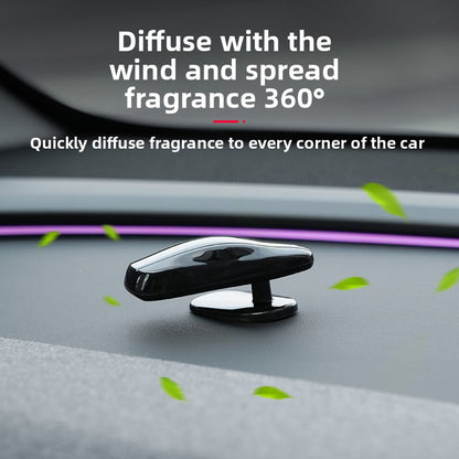 EVKITT Kinetic Drift Car Aromatherapy Diffuser Ornament Mechanical Dashboard Scent Replica for Tesla All Models Platform