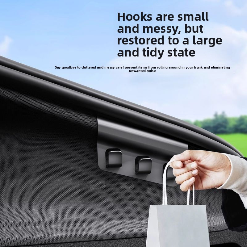 EVKITT Heavy-Duty Rear Trunk Hanger Hook for Tesla Model Y 2021-2026 (Premium Anti-Scratch ABS, 1-Pack Cargo Holders)