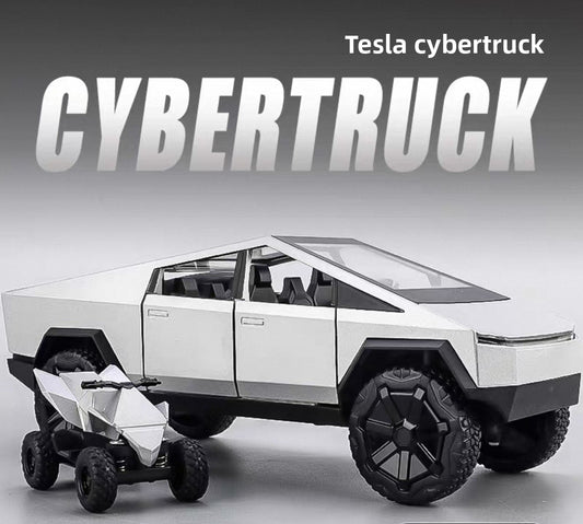 EVKITT Diecast Toy Car Model Cyber Truck Off-Road Replica for Tesla Cybertruck