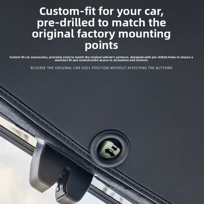 EVKITT Rear Trunk Tailgate Protector for Tesla Model 3 Highland & Model Y Juniper (Premium Anti-Scratch TPE Cargo Liner Pad, Matte Black)