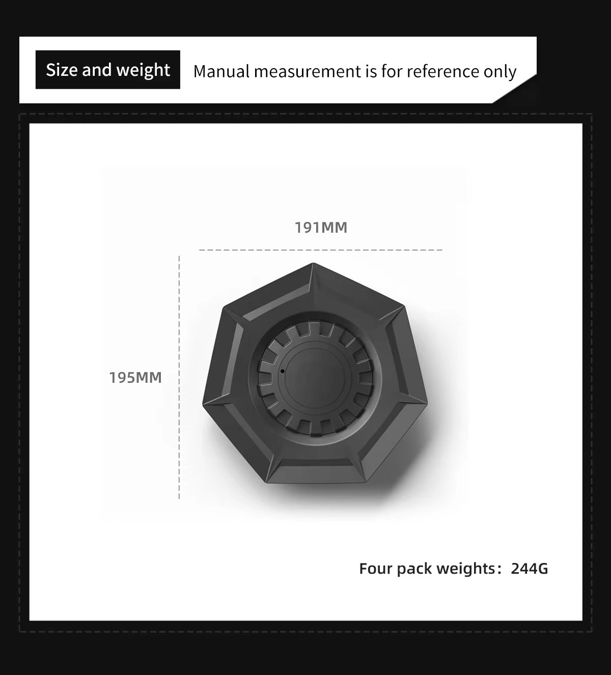 EVKITT Wheel Hub Center Caps for Tesla Cybertruck 2024+ – ABS Wheel Center Cover Decoration Kit 4PCS