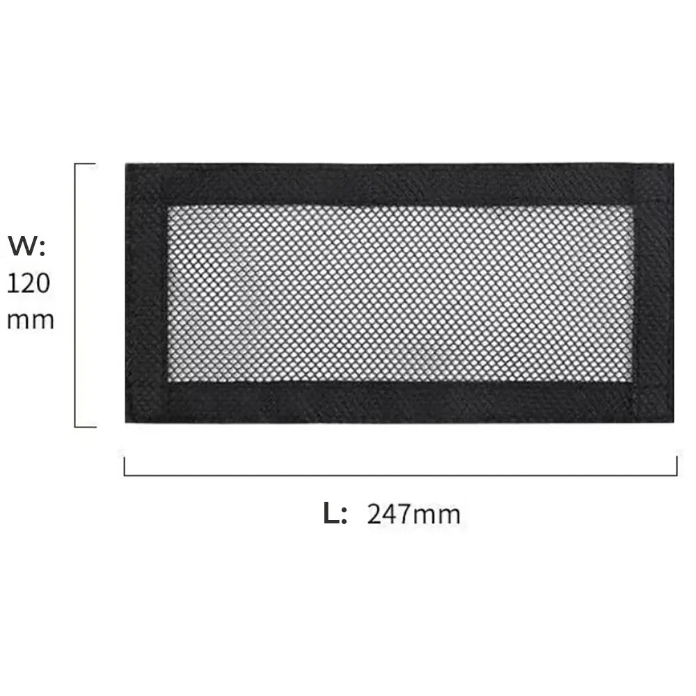 EVKITT Under Seat Air Vent Cover Mesh Outlet Protector for Tesla Model Y Model 3 (Premium High-Density Mesh Polymer, Anti-Clogging 2-Piece Set)
