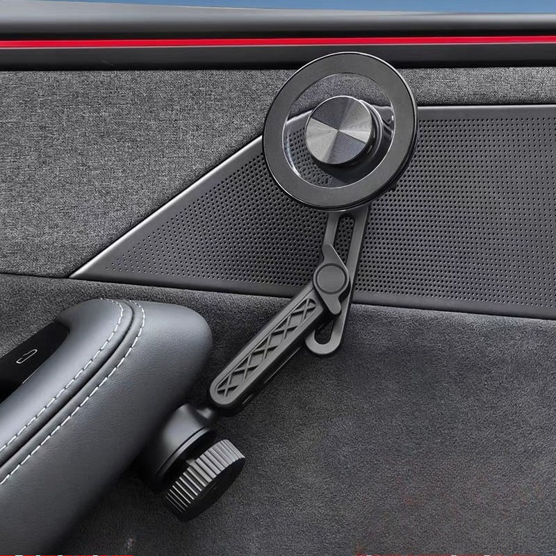 EVKITT Magnetic Door Handle Phone Holder for Tesla Model Y Juniper & Model 3 Highland (Premium Aircraft Alloy, N52 MagSafe Fit)