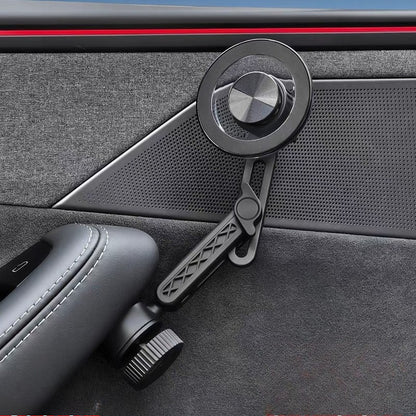 EVKITT Magnetic Door Handle Phone Holder for Tesla Model Y Juniper & Model 3 Highland (Premium Aircraft Alloy, N52 MagSafe Fit)