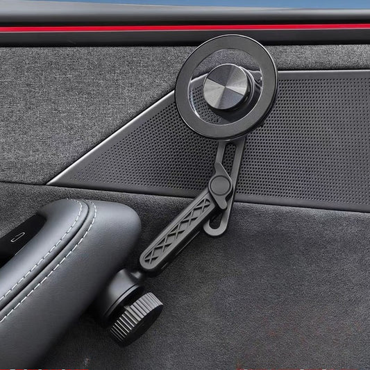 EVKITT Magnetic Door Handle Phone Holder for Tesla Model Y Juniper & Model 3 Highland (Premium Aircraft Alloy, N52 MagSafe Fit)