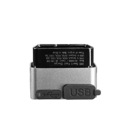 EVKITT OBD Power Expansion Dock Hub for Tesla Model 3 & Model Y (Premium Fireproof Material, Dual Interface A+C Fast Charging)