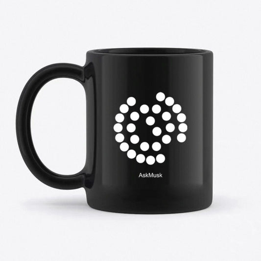 EVKITT Elon Musk Starship Memorial Mug SpaceX Falcon Rocket Ceramic Coffee Cup Space Enthusiasts Souvenir Gift 350ML