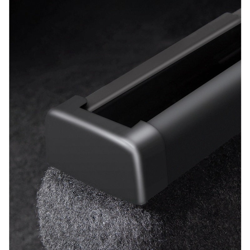EVKITT Seat Slide Rail Anti-Kick Protector Track Edge Guard Plug for Tesla Model Y Juniper Model 3 Highland (Premium Flexible TPE Matrix, Matte Black 4PCS)