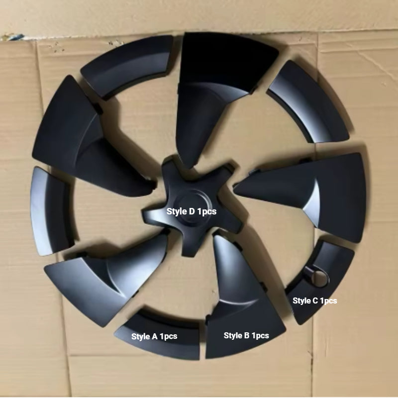 EVKITT 20" Wheel Center Caps for Tesla Model 3 Highland Performance (Premium Weatherproof ABS, 1-Pack Hubcap Covers)
