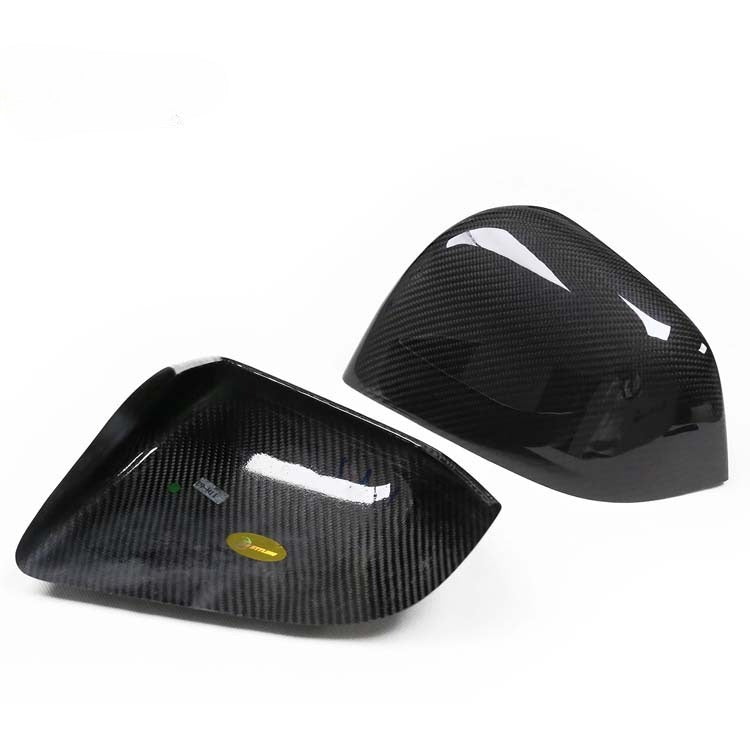 EVKITT Side Rearview Mirror Covers Caps Overlay for Tesla Model 3 2021-2023 (Premium Real Dry Carbon Fiber, Aerodynamic 2-Piece Set)