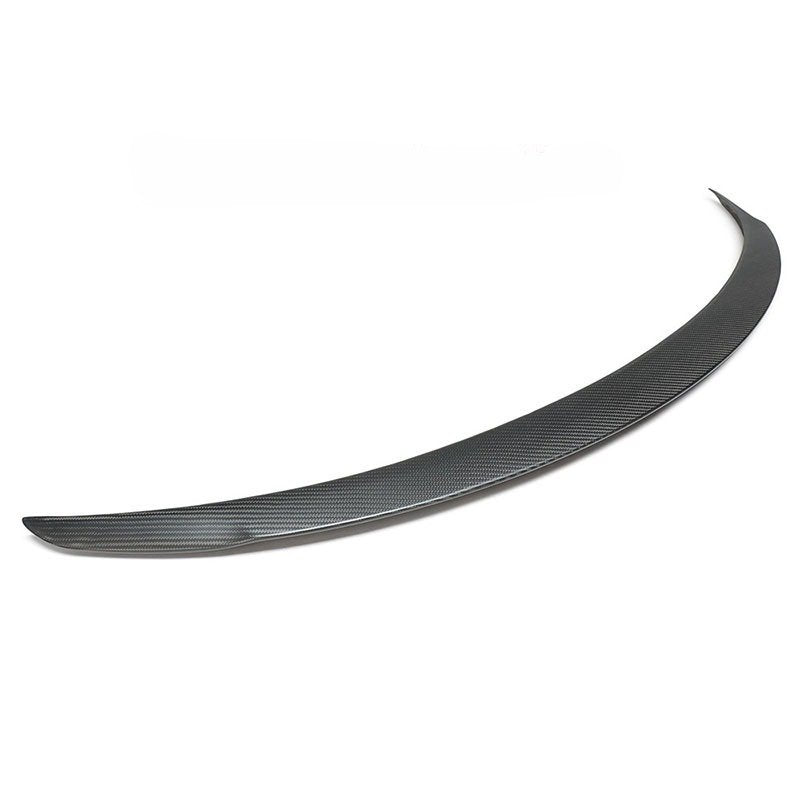EVKITT Flanking Retrofit Rear Tail Spoiler Performance Wing for Tesla Model Y Juniper 2026+ (Real Dry Carbon Fiber, Glossy Black 1-Piece)