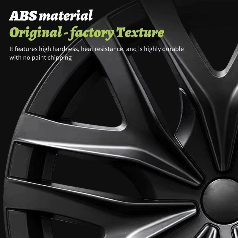 EVKITT 4PCS for Model 3 Highland 2024+Prese Wheel Cover 18 Inch Hubcap Arachnid Style Wheel Cover Rim Hubcaps Car Protection for Tesla
