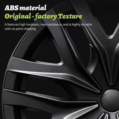 EVKITT 4PCS for Model 3 Highland 2024+Prese Wheel Cover 18 Inch Hubcap Arachnid Style Wheel Cover Rim Hubcaps Car Protection for Tesla