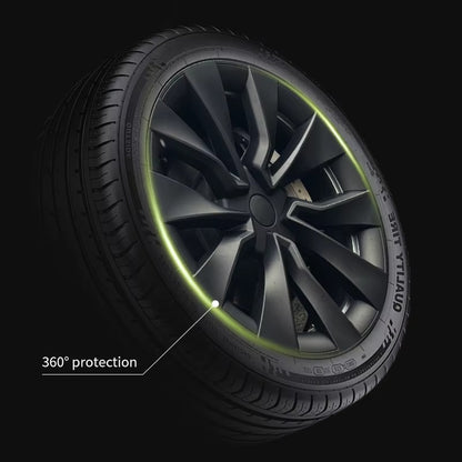 EVKITT 4PCS For Model3 Highland 2024-2026 19 Inch Sport Performance Wheel Cap Automobile Full Rim Cover Accessories Design For Tesla