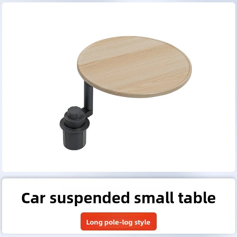 EVKITT 360° Swivel Floating Tray Table Cup Holder Expander for Tesla Model 3 Model Y Universal